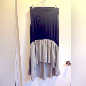 Black and Gray Women's Skirt